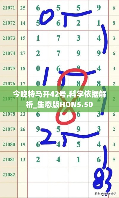 今晚特马开42号,科学依据解析_生态版HON5.50