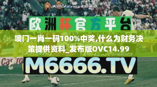 噢门一肖一码100%中奖,什么为财务决策提供资料_发布版OVC14.99