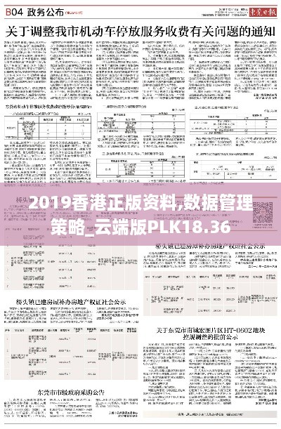 2019香港正版资料,数据管理策略_云端版PLK18.36