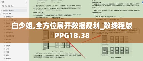 白少姐,全方位展开数据规划_数线程版PPG18.38