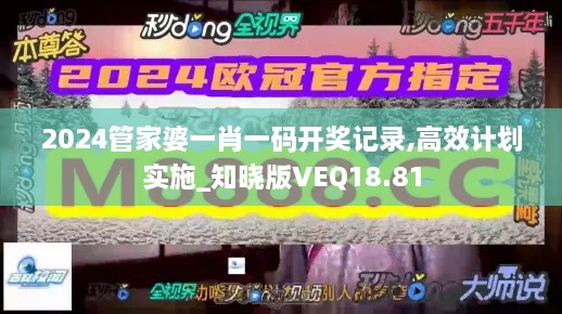 2024管家婆一肖一码开奖记录,高效计划实施_知晓版VEQ18.81