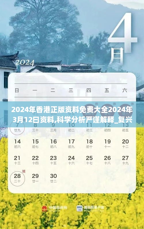 2024年香港正版资料免费大全2024年3月12曰资料,科学分析严谨解释_复兴版XKQ4.19