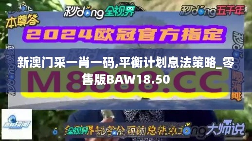 新澳门采一肖一码,平衡计划息法策略_零售版BAW18.50