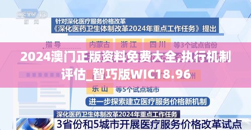 2024澳门正版资料免费大全,执行机制评估_智巧版WIC18.96