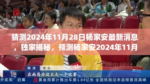 独家揭秘，杨家安最新动态预测——2024年11月28日的重磅消息