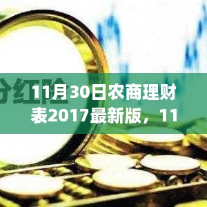 11月30日农商理财表2017最新版，投资机遇与挑战解析