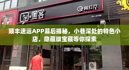 顺丰速运APP幕后揭秘与小巷深处的特色小店，隐藏版宝藏探索之旅