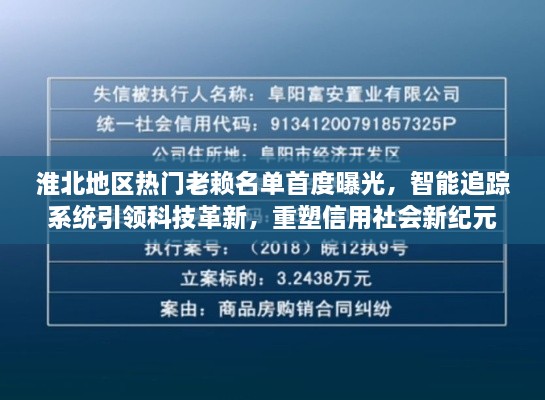 淮北地区老赖名单曝光，智能追踪重塑信用社会新纪元