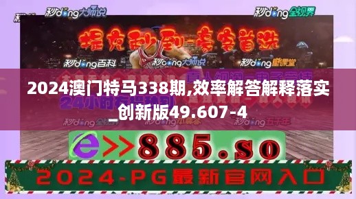 2024澳门特马338期,效率解答解释落实_创新版49.607-4