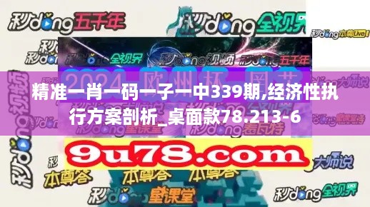 精准一肖一码一子一中339期,经济性执行方案剖析_桌面款78.213-6