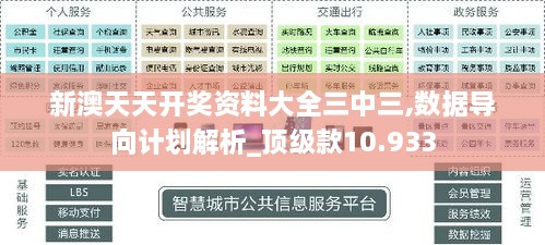 新澳天天开奖资料大全三中三,数据导向计划解析_顶级款10.933