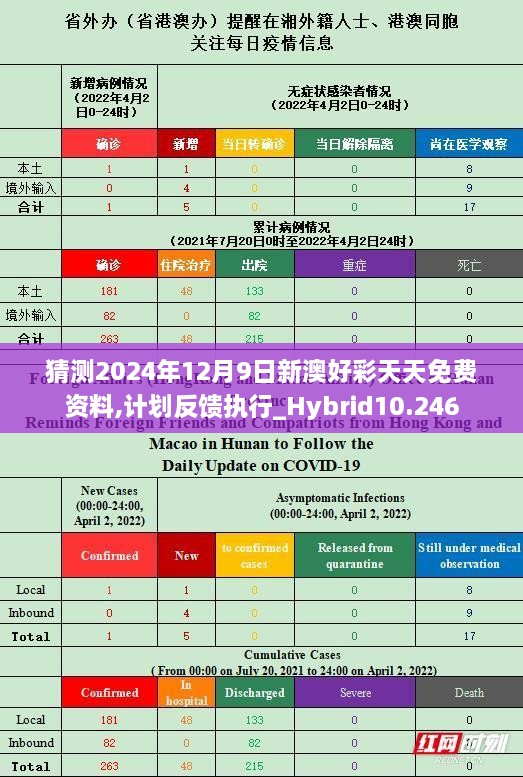 猜测2024年12月9日新澳好彩天天免费资料,计划反馈执行_Hybrid10.246