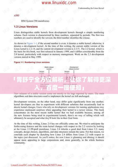 「胃舒宁全方位解析，让你了解得更深入，百度一搜便知」