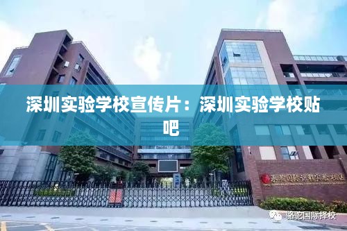 深圳实验学校宣传片：深圳实验学校贴吧 