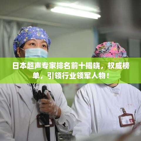 日本超声专家排名前十揭晓，权威榜单，引领行业领军人物！