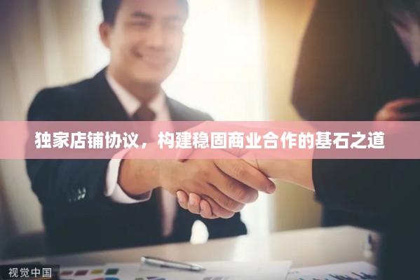 独家店铺协议，构建稳固商业合作的基石之道
